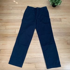 Land's End Kids girls chinos navy size 12